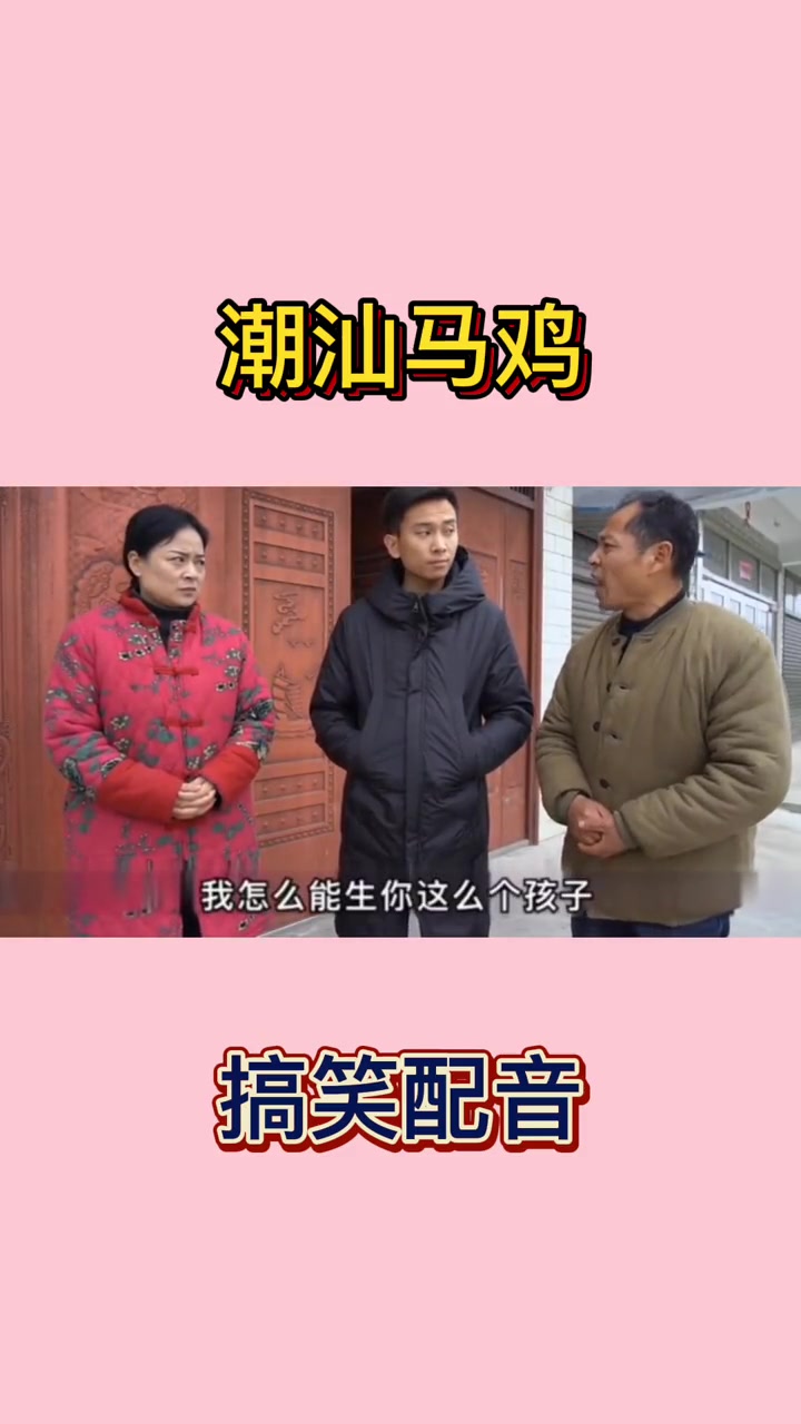 潮汕马鸡 方言配音 搞笑视频