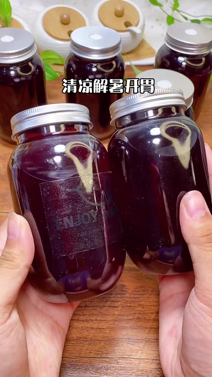 自制酸梅汤,最适合夏天了