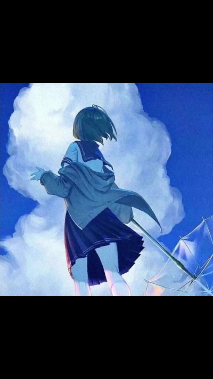 超美女生头像.蓝色系.你爱了吗