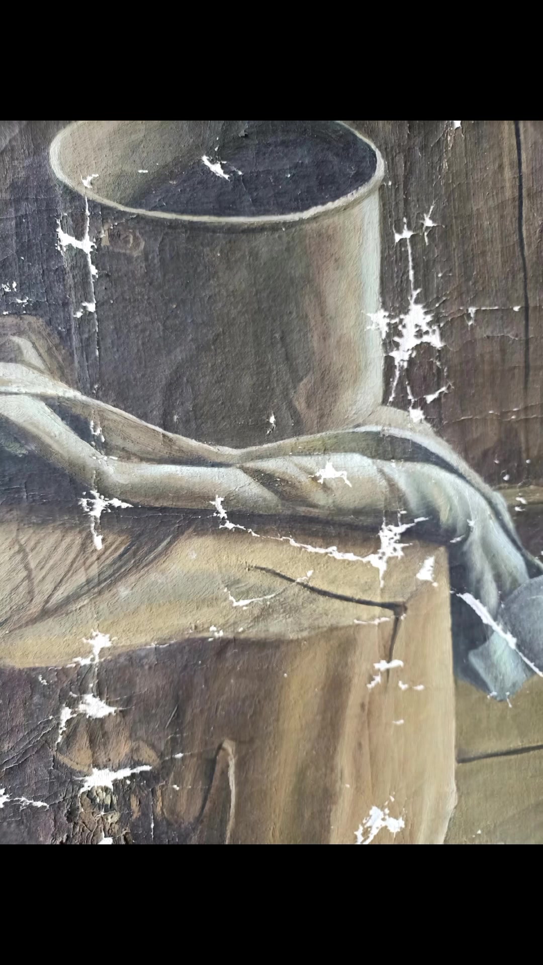 布面油画《静物》