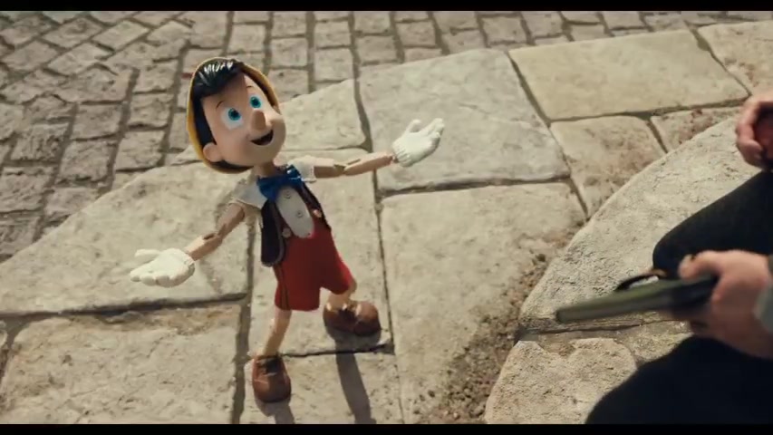 【匹诺曹新预告】 汤姆·汉克斯主演的迪士尼真人电影《匹诺曹》新中字预告释出,想要成为真正的