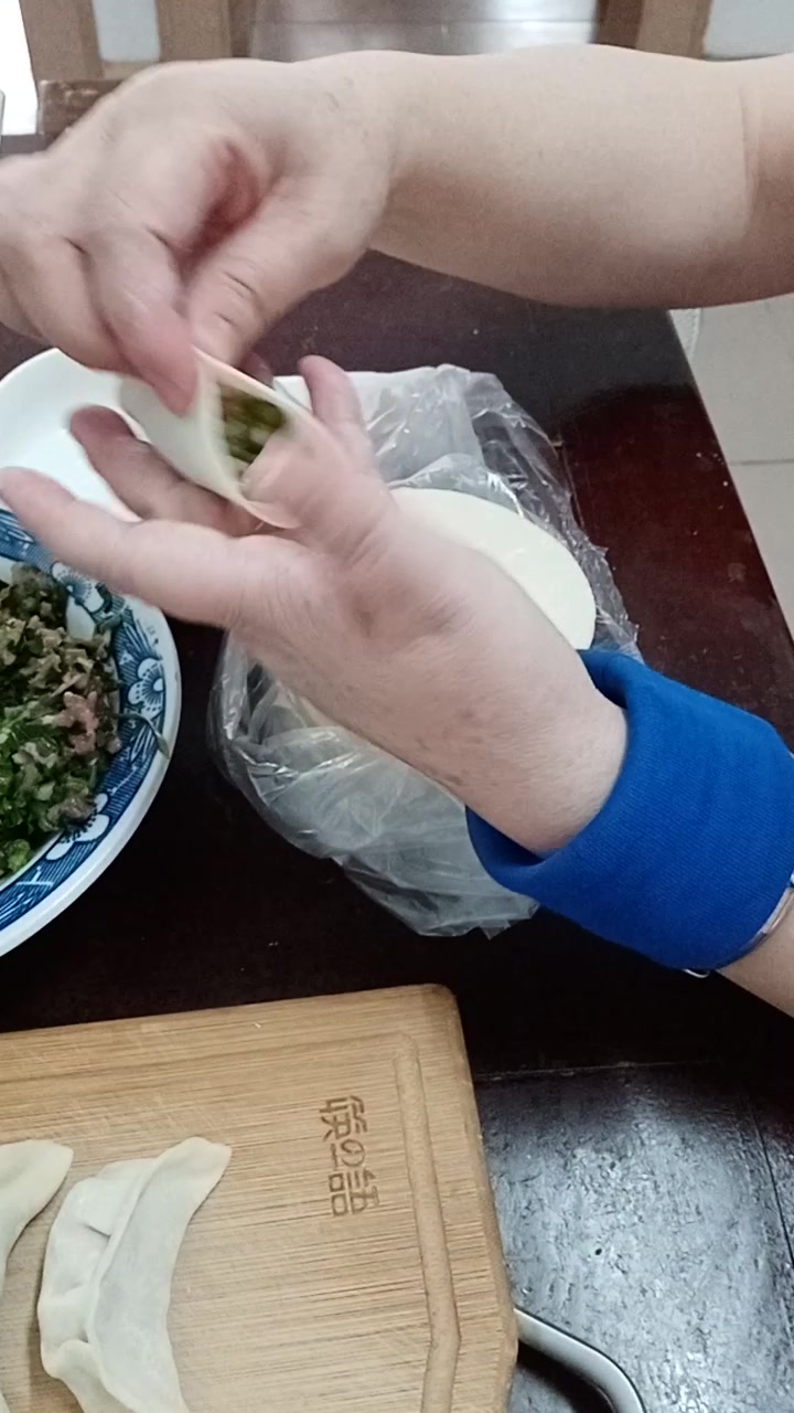 我是这样包水饺的