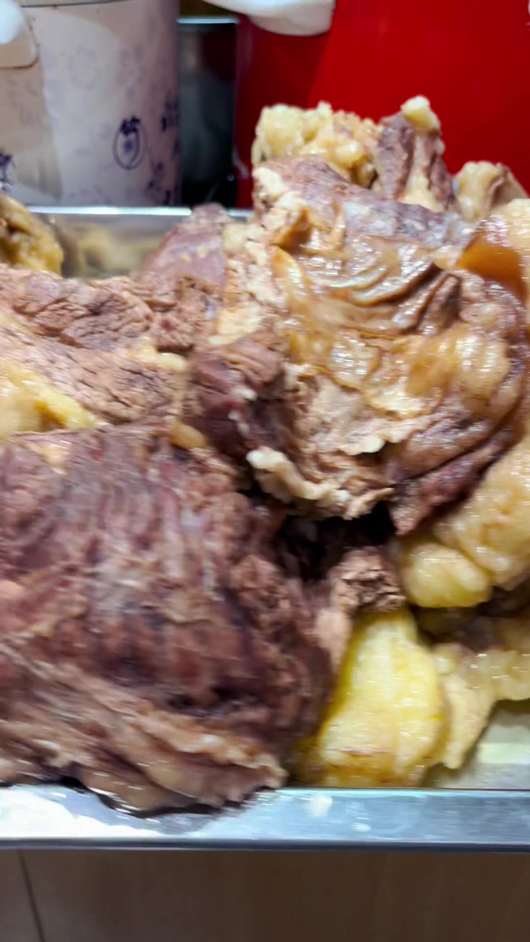 正宗南阳黄牛肉,还是肥瘦相间的香