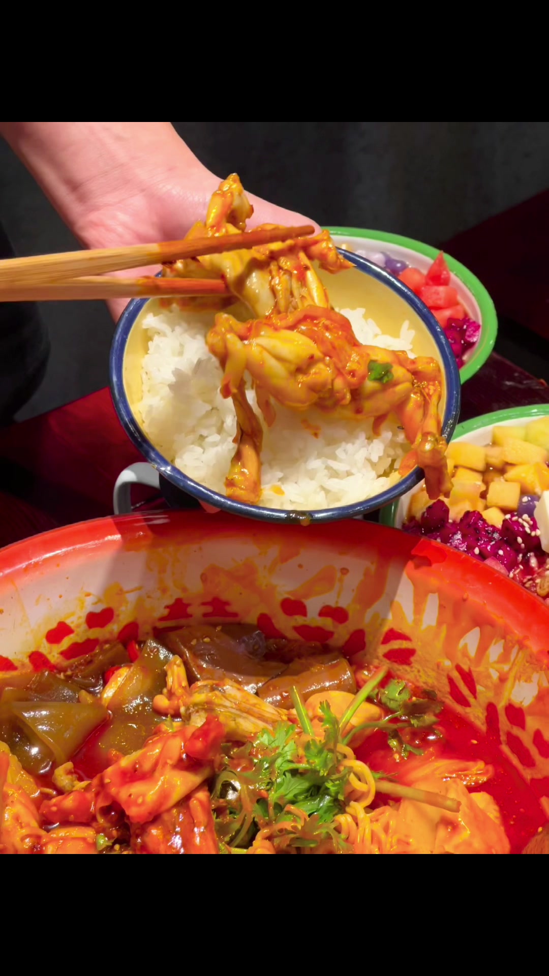 南京好吃好看的美食,李炮称盘麻辣烫,看着很有食欲!