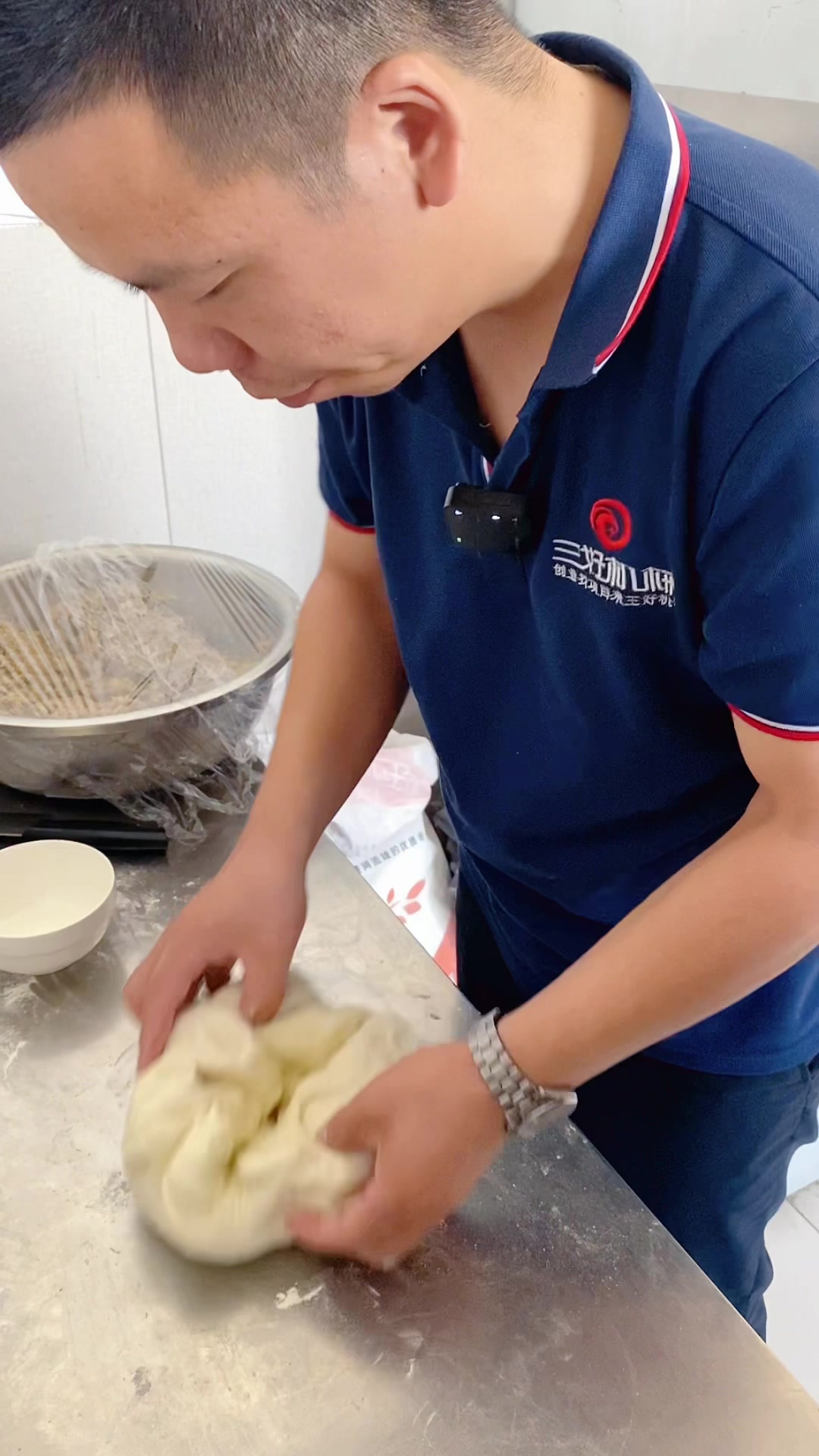 老面包子量化工艺,用包子机轻松制作速冻生坯包子