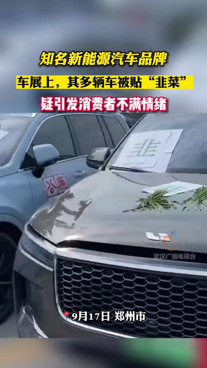 知名汽车品牌在车展上被消费者贴上“韭菜”等标签,此品牌之前因申请注销浙江公司引发争议。新能