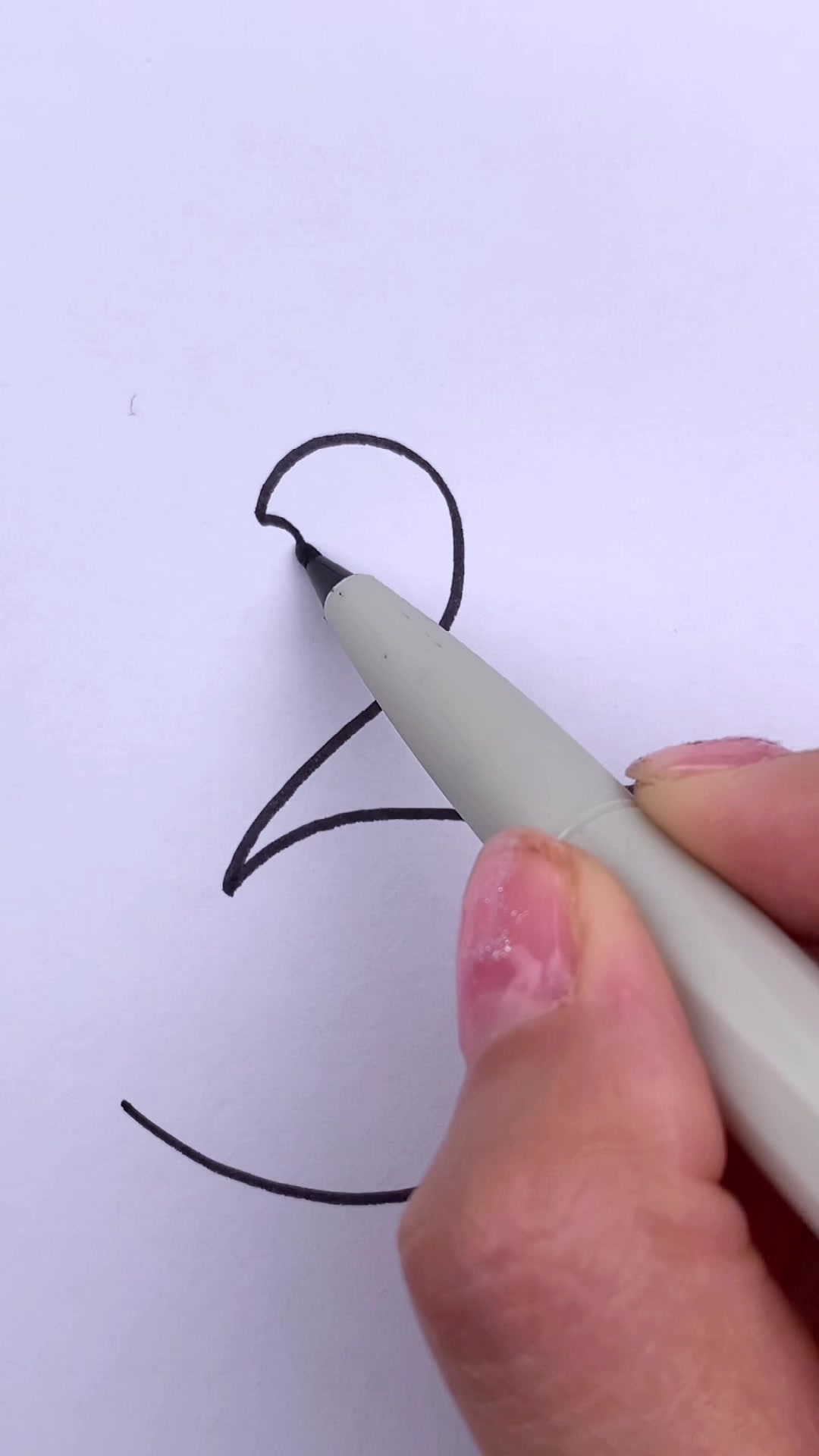 简笔画-白鹅的画法