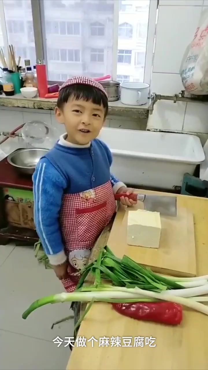 万象「孩子这菜办得挺好的「馋嘴」堪比专业厨师!6岁小男孩教科书式做饭走红,网友:没想到我竟