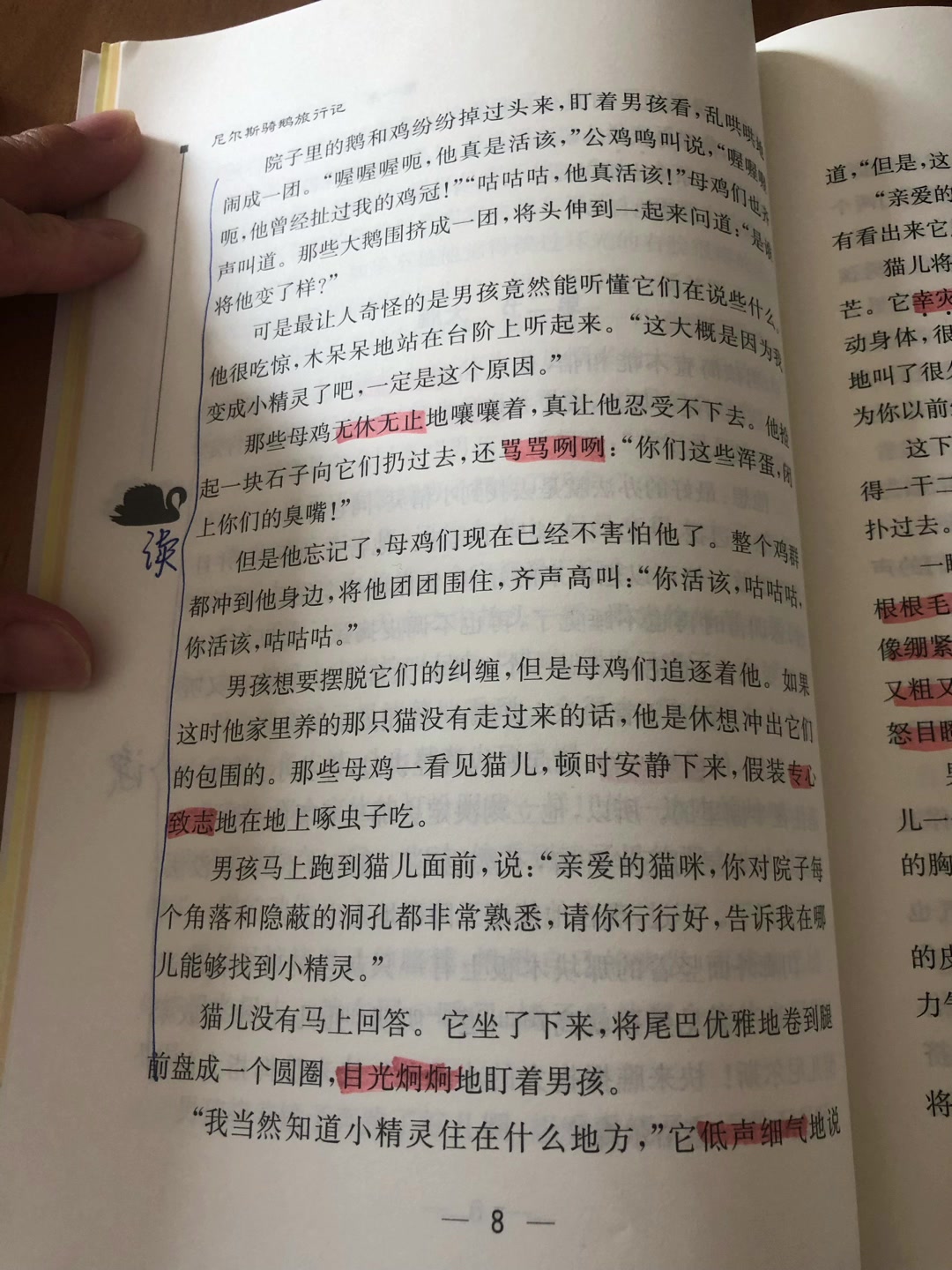 共读《尼尔斯骑鹅旅行记》第一章