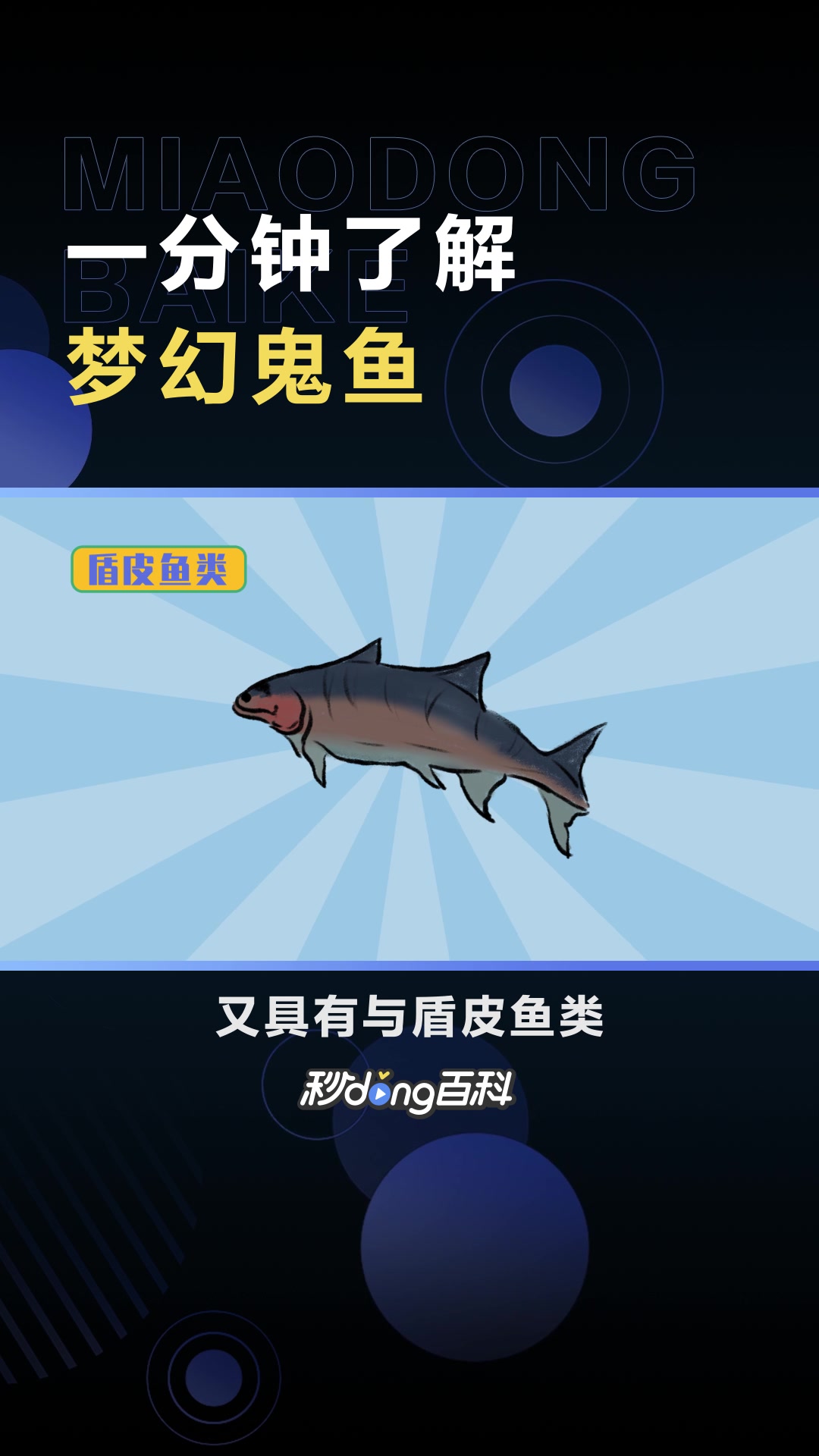 梦幻鬼鱼:最原始的肉鳍鱼