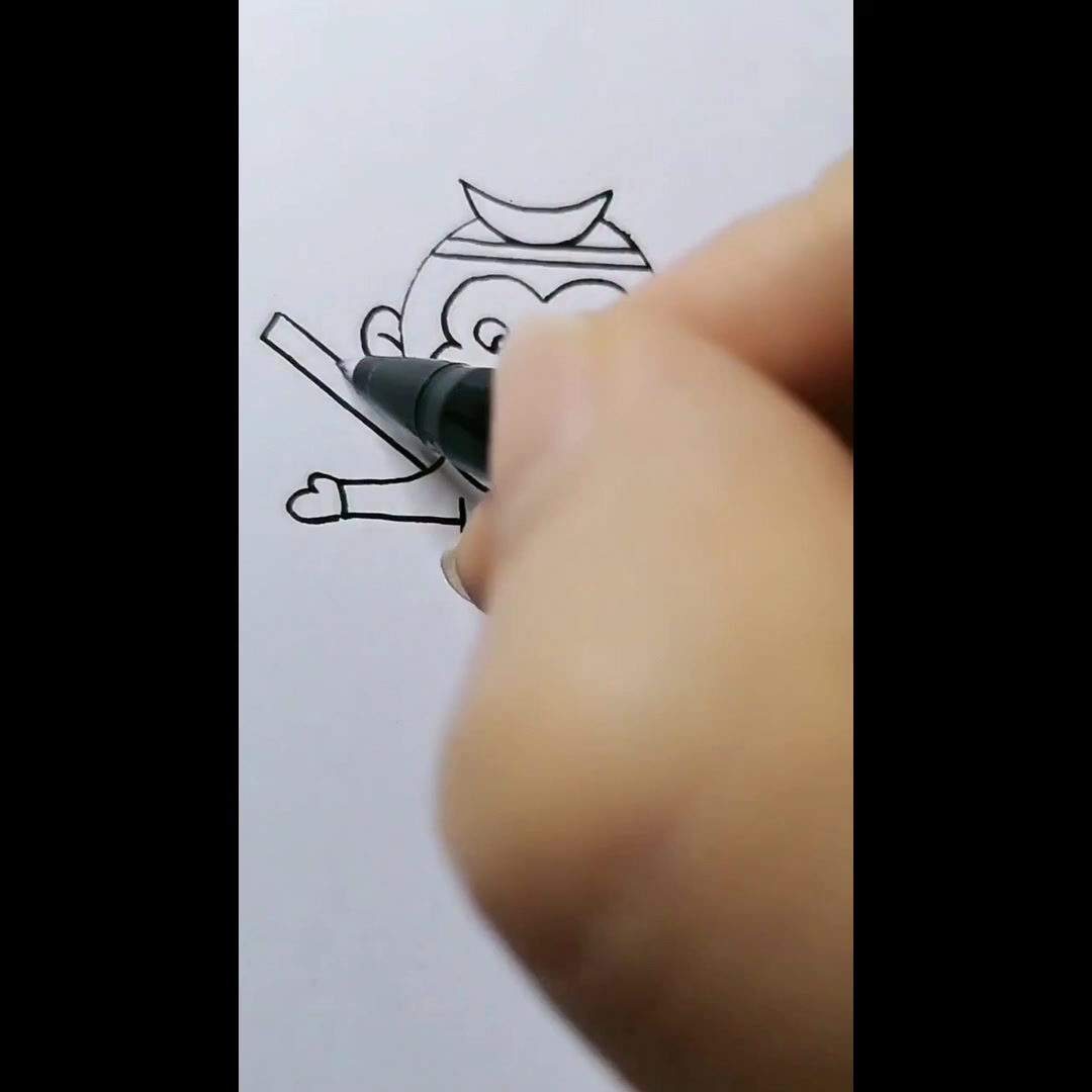 简笔画齐天大圣孙悟空