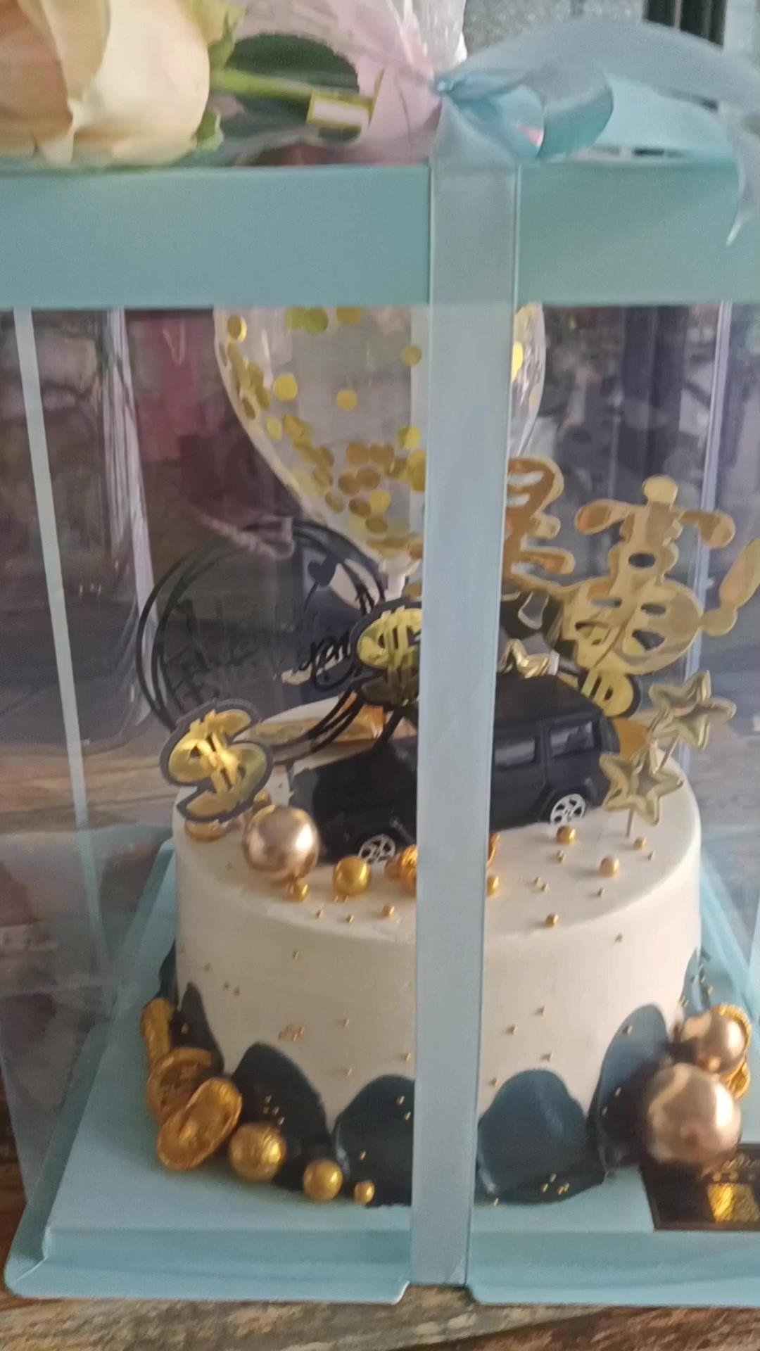 男朋友过生日不知道送什么样子的蛋糕可以看看这款