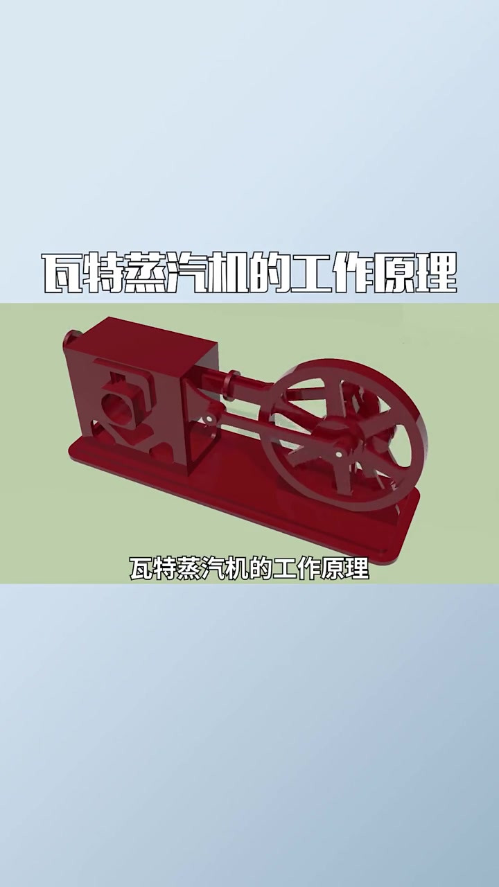 瓦特蒸汽机的工作原理