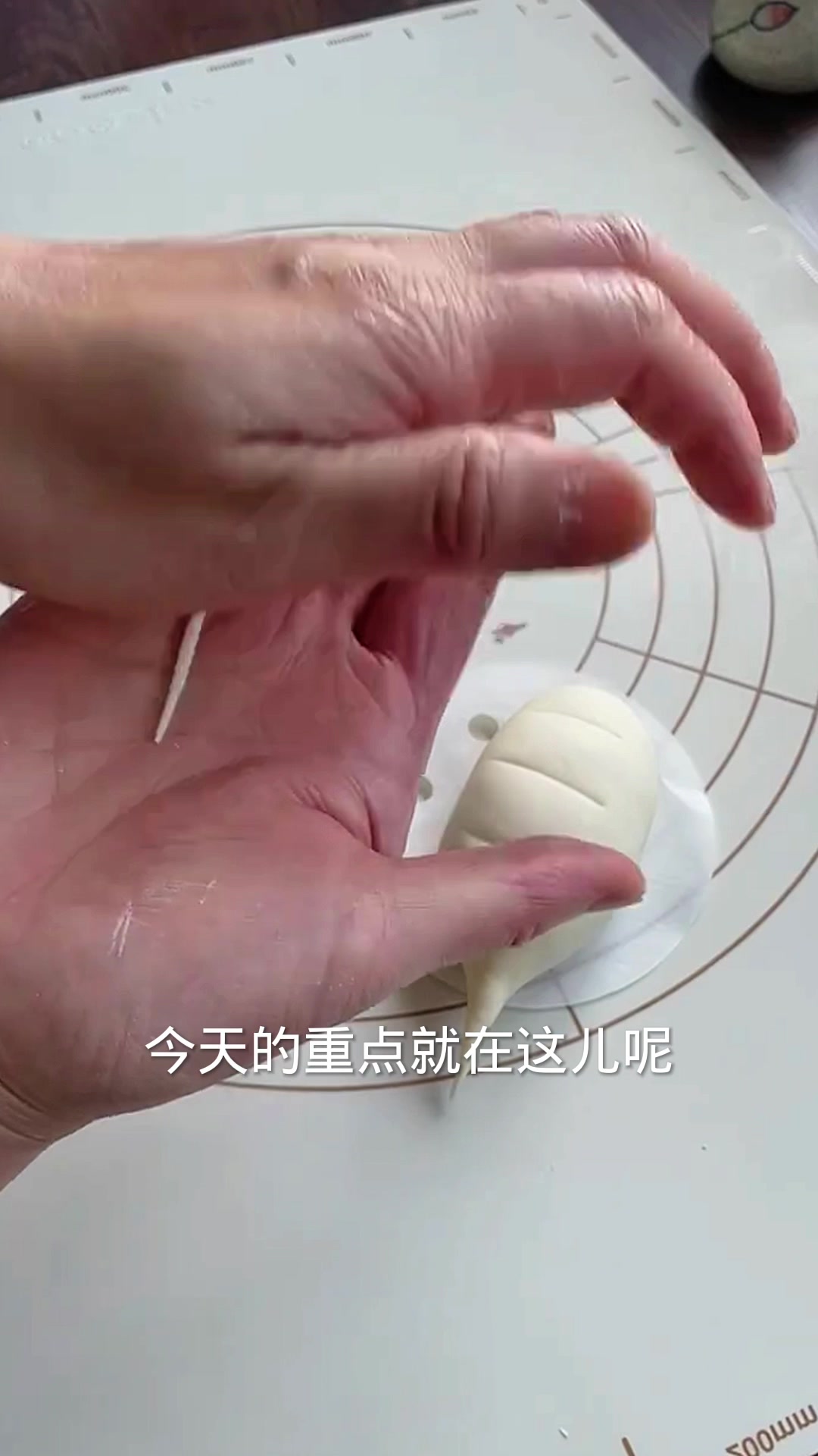 包子做出萝卜形状厉害