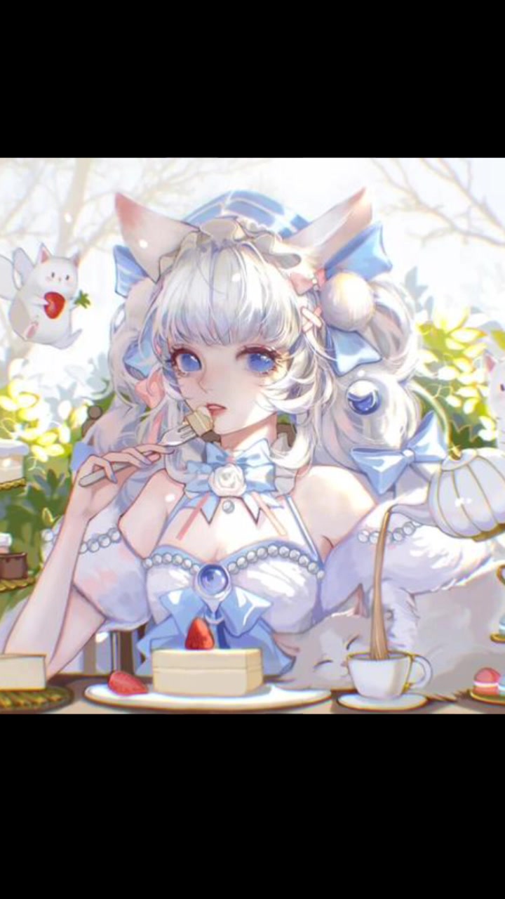 动漫头像蓝色系