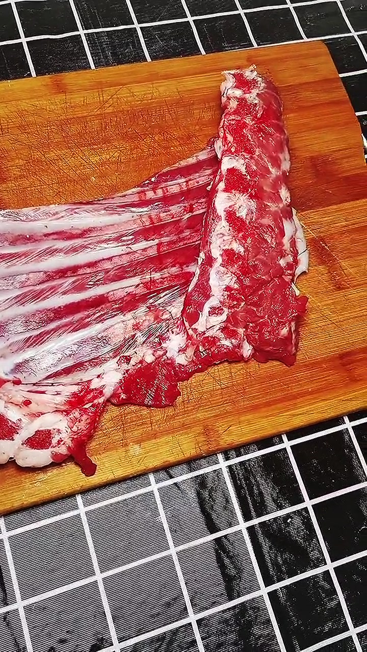 新疆小吃烧烤架子肉教程