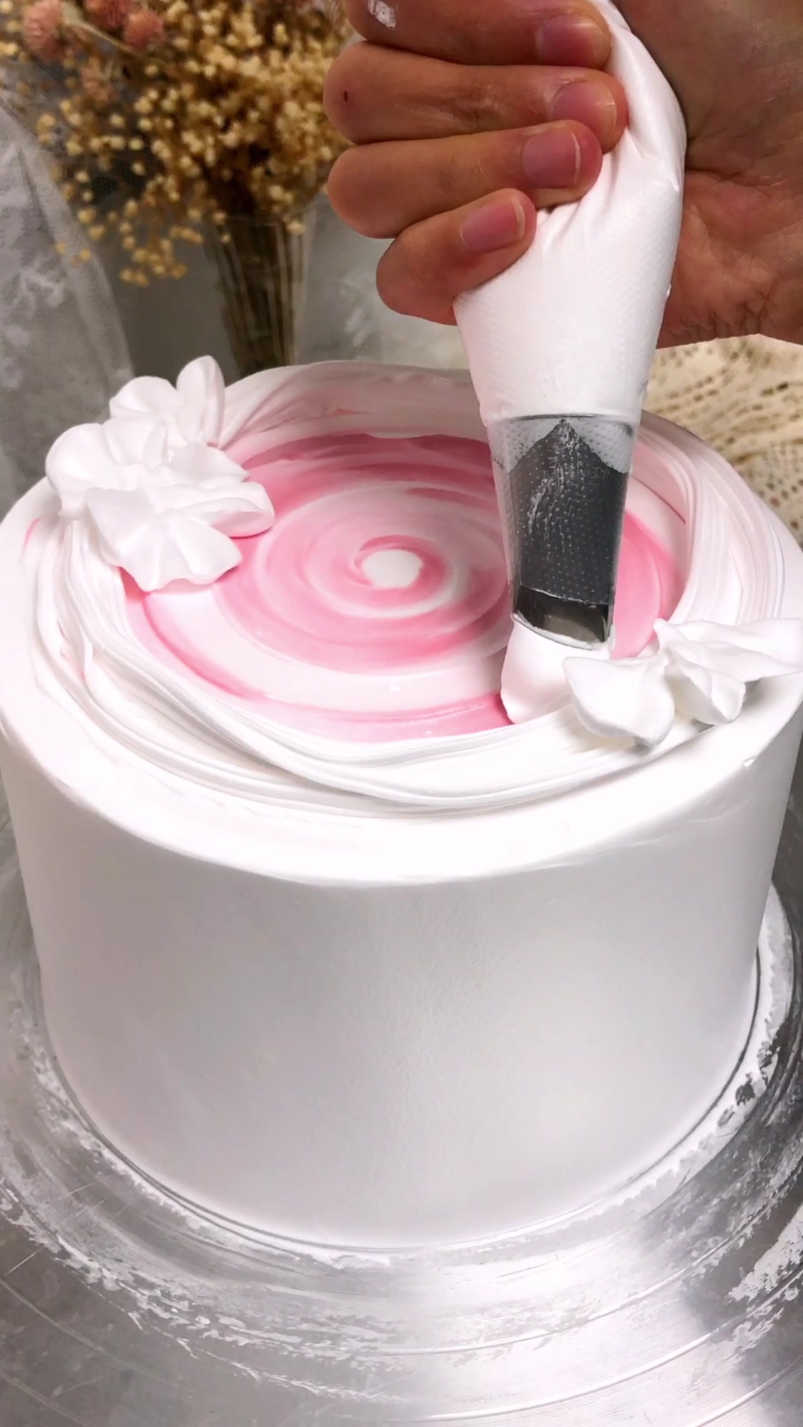 高颜值的小清新裱花,快快跟着婷婷做起来吧!