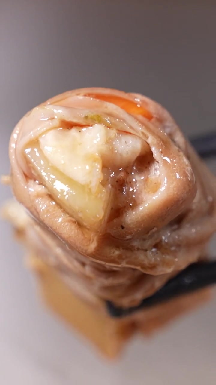 哇这个淮山鸡扎看着都流口水啦～你想吃吗?美食 好食材好味道 爱生活爱美食 纯手工制作美食