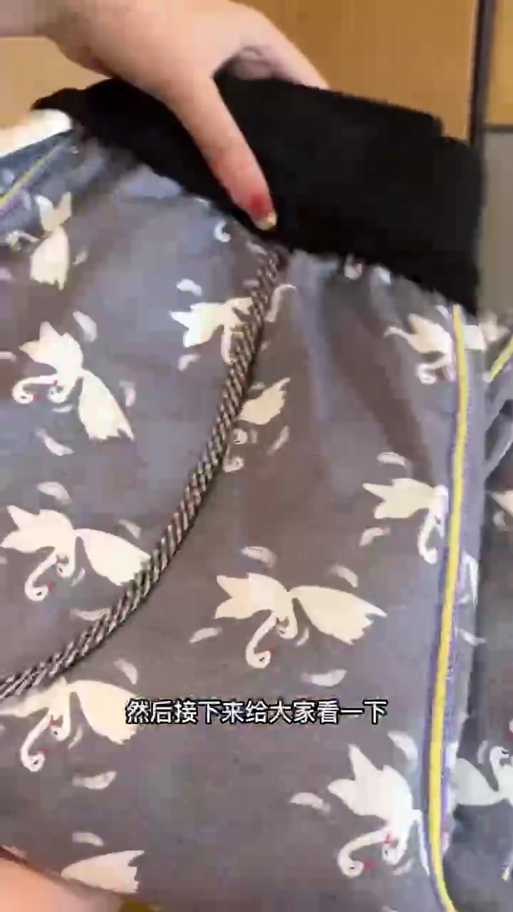情侣款大鹅羽绒裤,一条裤子过冬