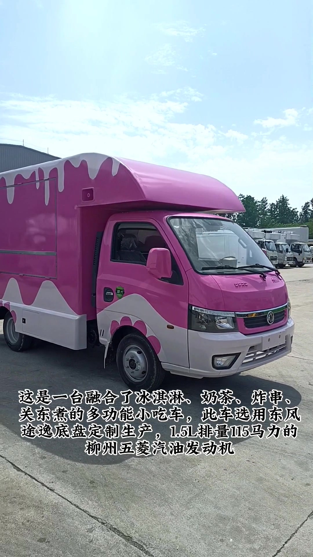 街上哪些网红摆摊车都是在哪买的啊?合法上牌上路的移动餐车小吃