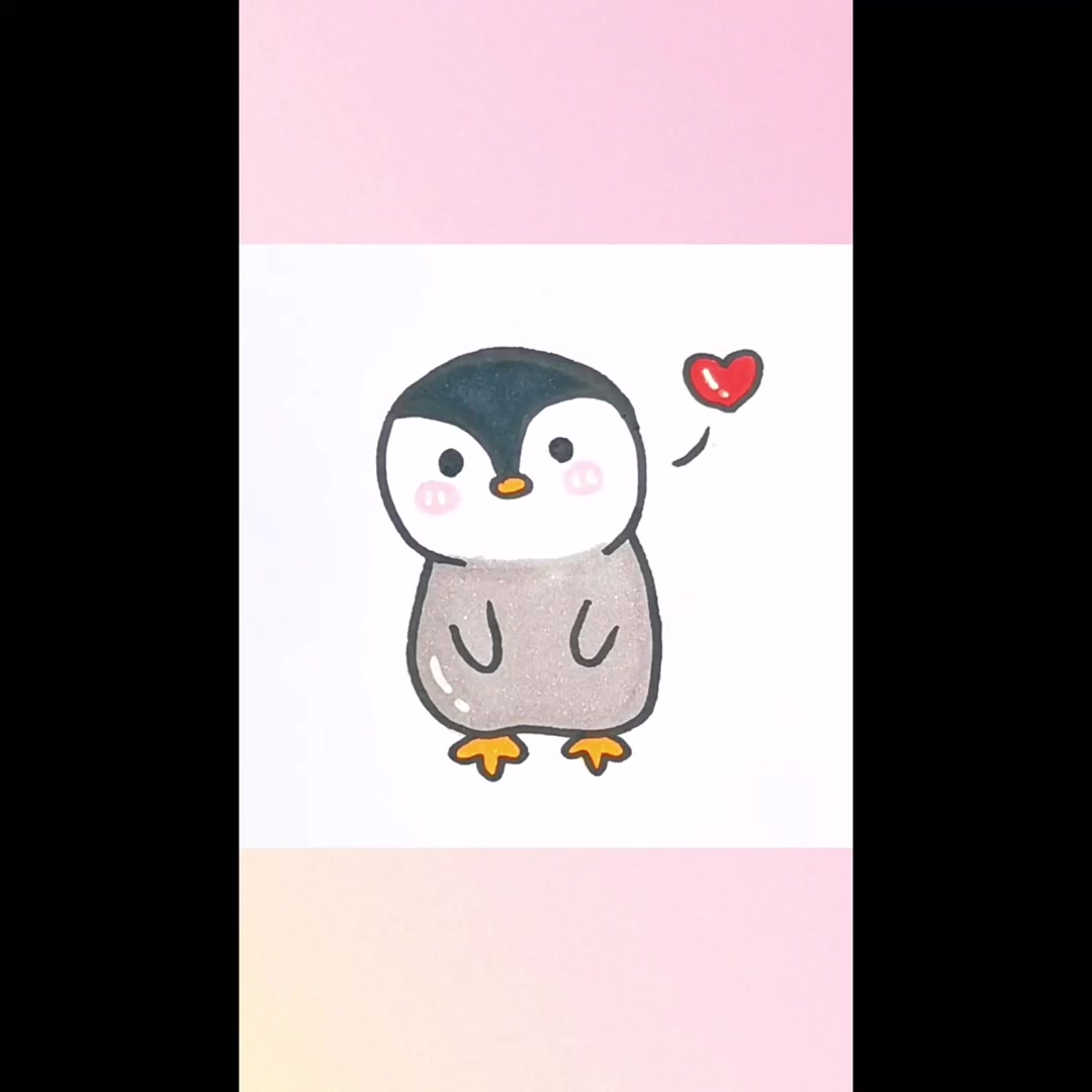 可爱的小企鹅来了