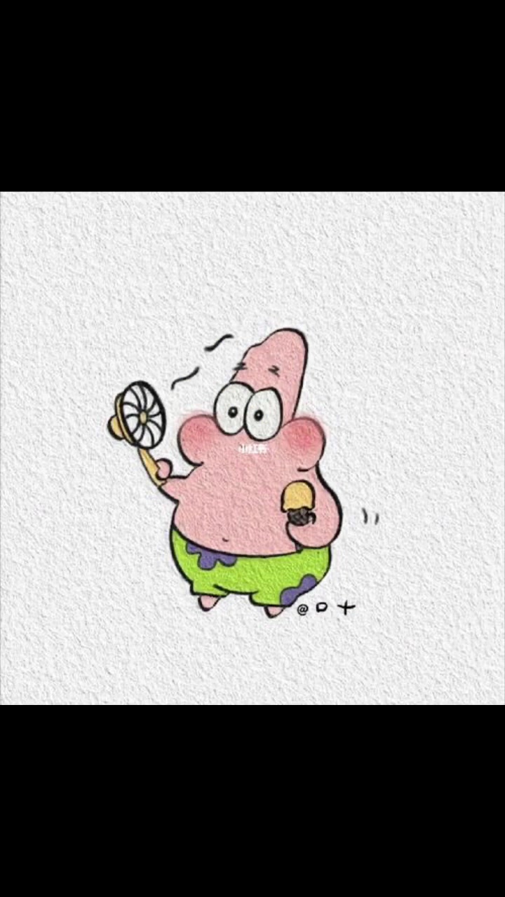 可爱头像派大星和海绵宝宝