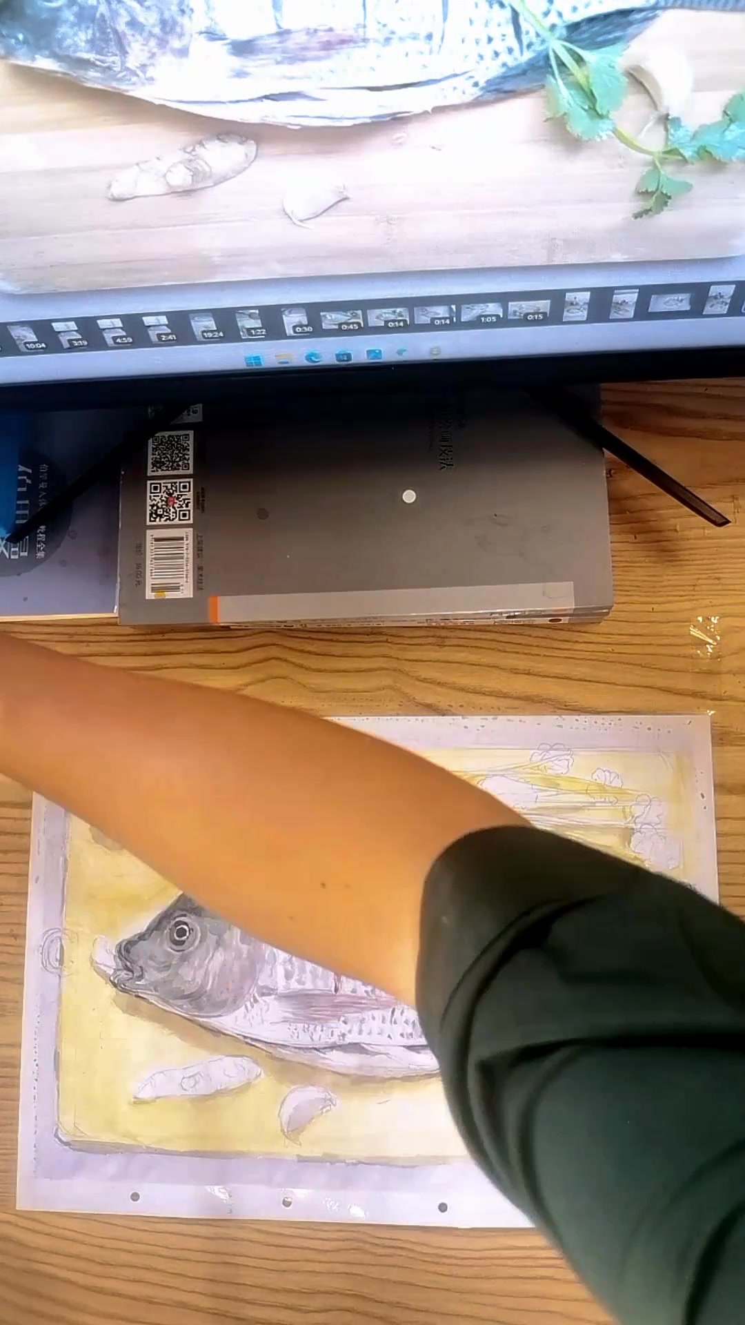罗非鱼能画吗?还是只能吃?对于我来说又能吃又能画。