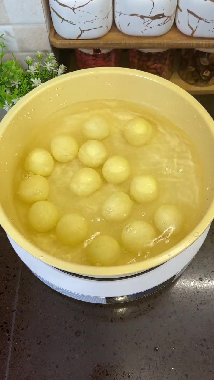 大黄米汤圆好吃连汤都不剩