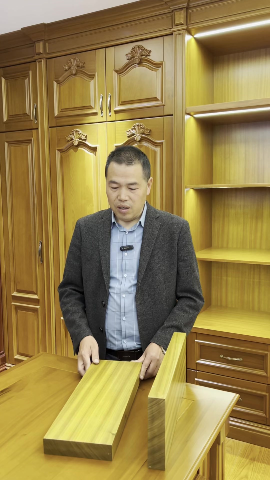 全屋整木定制木材之金丝柚木