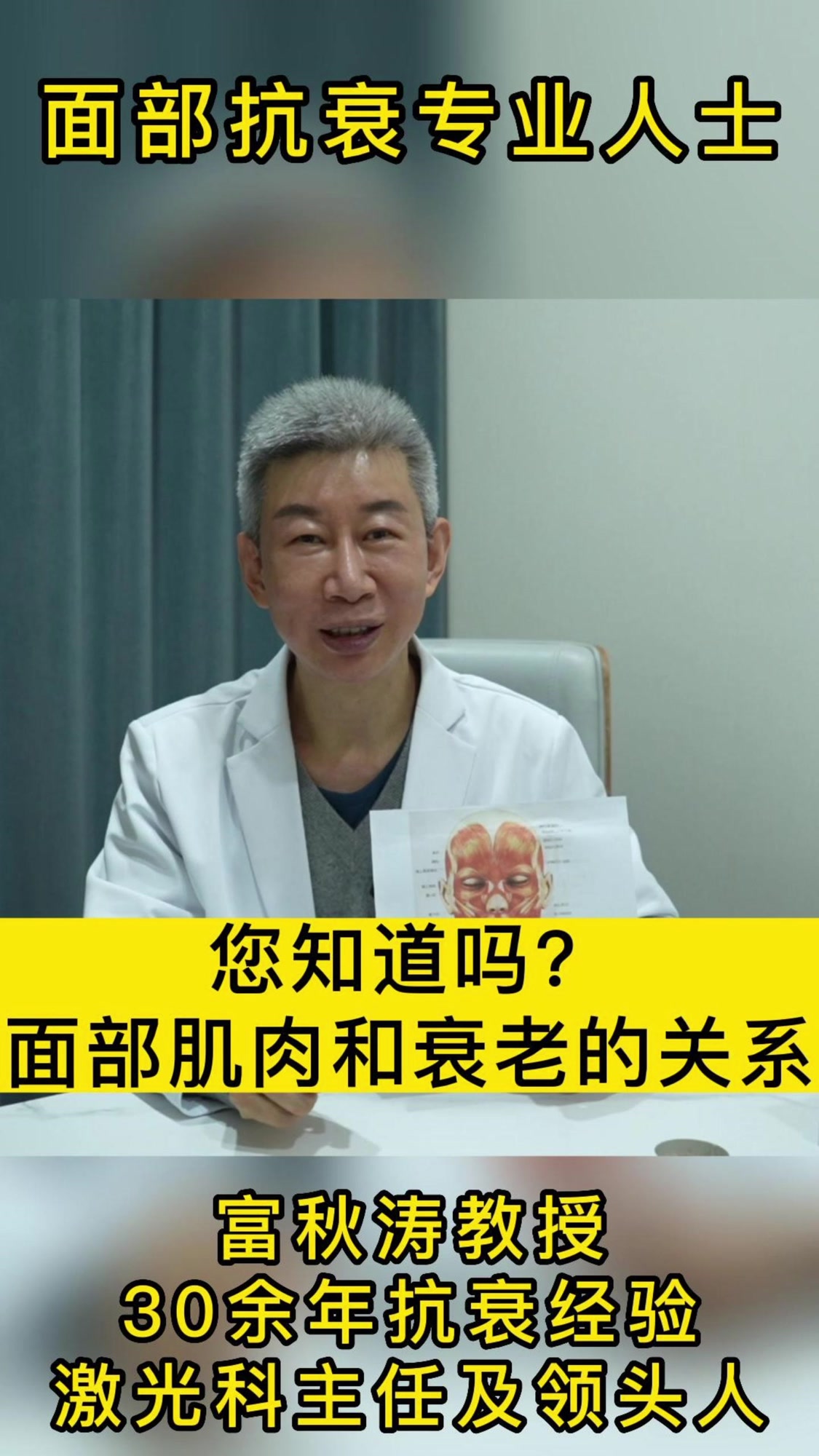 面部肌肉的作用和面部衰老的关系,您知道吗?