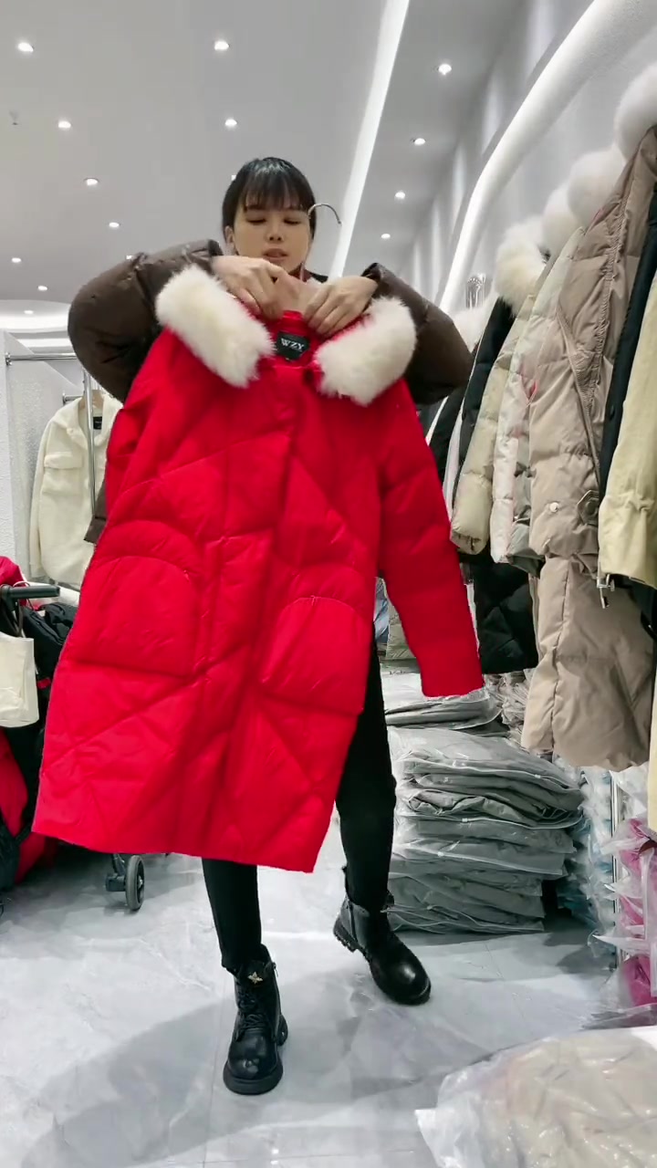 杭州476期,杭州品牌高端羽绒服派克服,三标齐全,走小份