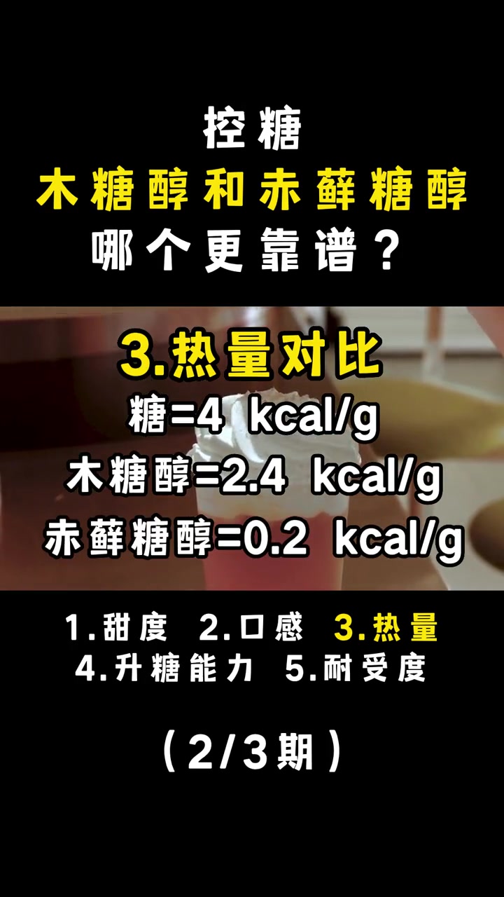 控糖木糖醇和赤藓糖醇哪个更靠谱?(2)控糖 降糖 代糖 赤藓糖醇 木糖醇 无糖饮料