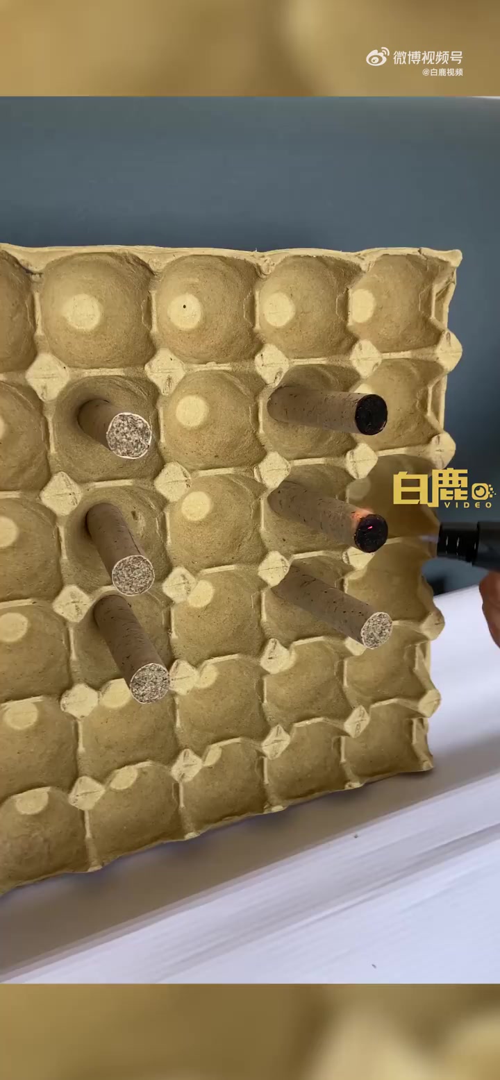 「废物利用!女子巧用蛋托制作艾灸神器:还发明了多种艾灸工具」近日,河南信阳。潘女士晒出自己