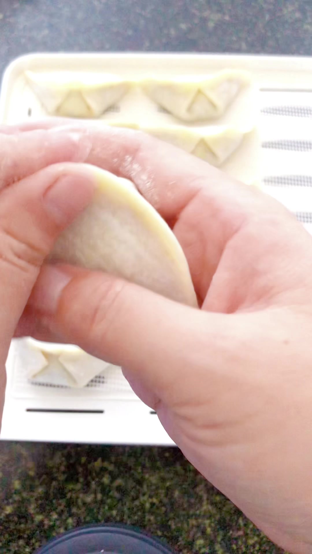 猫耳朵饺子包法,这样的包法你爱了吗,会包的请举手