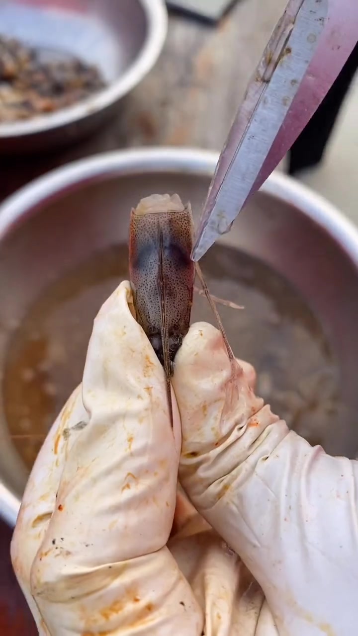 做虾酱建议用海水养殖虾或海虾,这样做起来更好吃