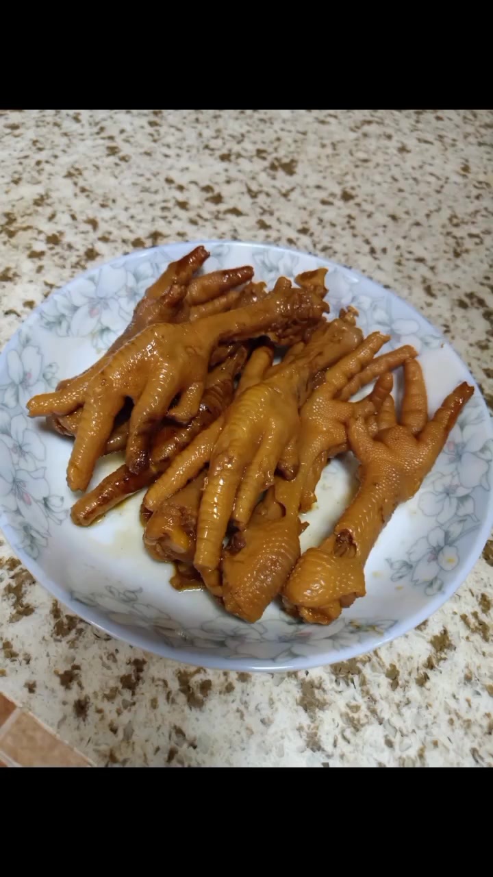 酱鸡爪子来一盘!自制美食 记录平凡生活 美食分享