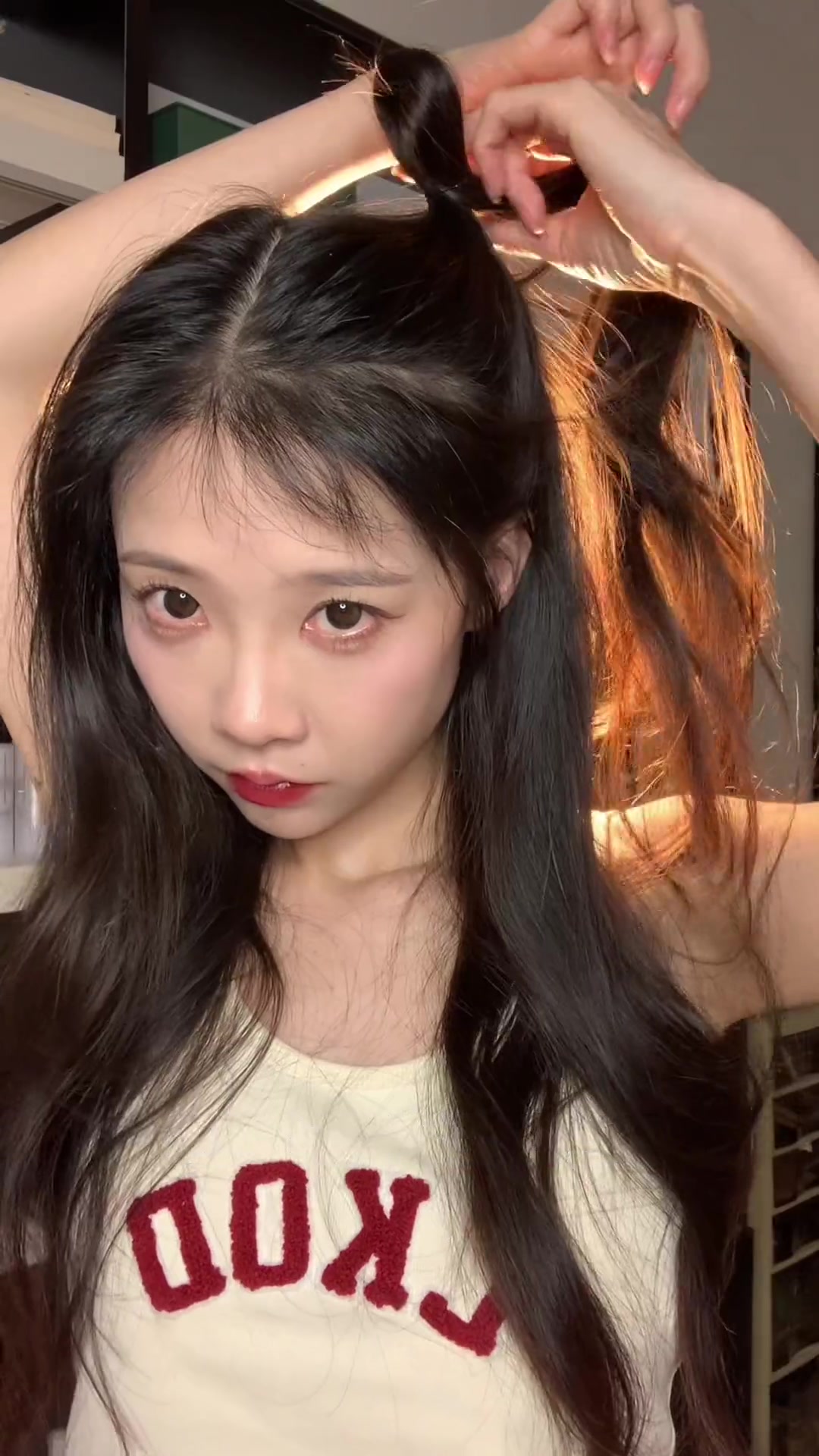 四款蝴蝶结发型,这个夏日做最甜的女孩 发型教程