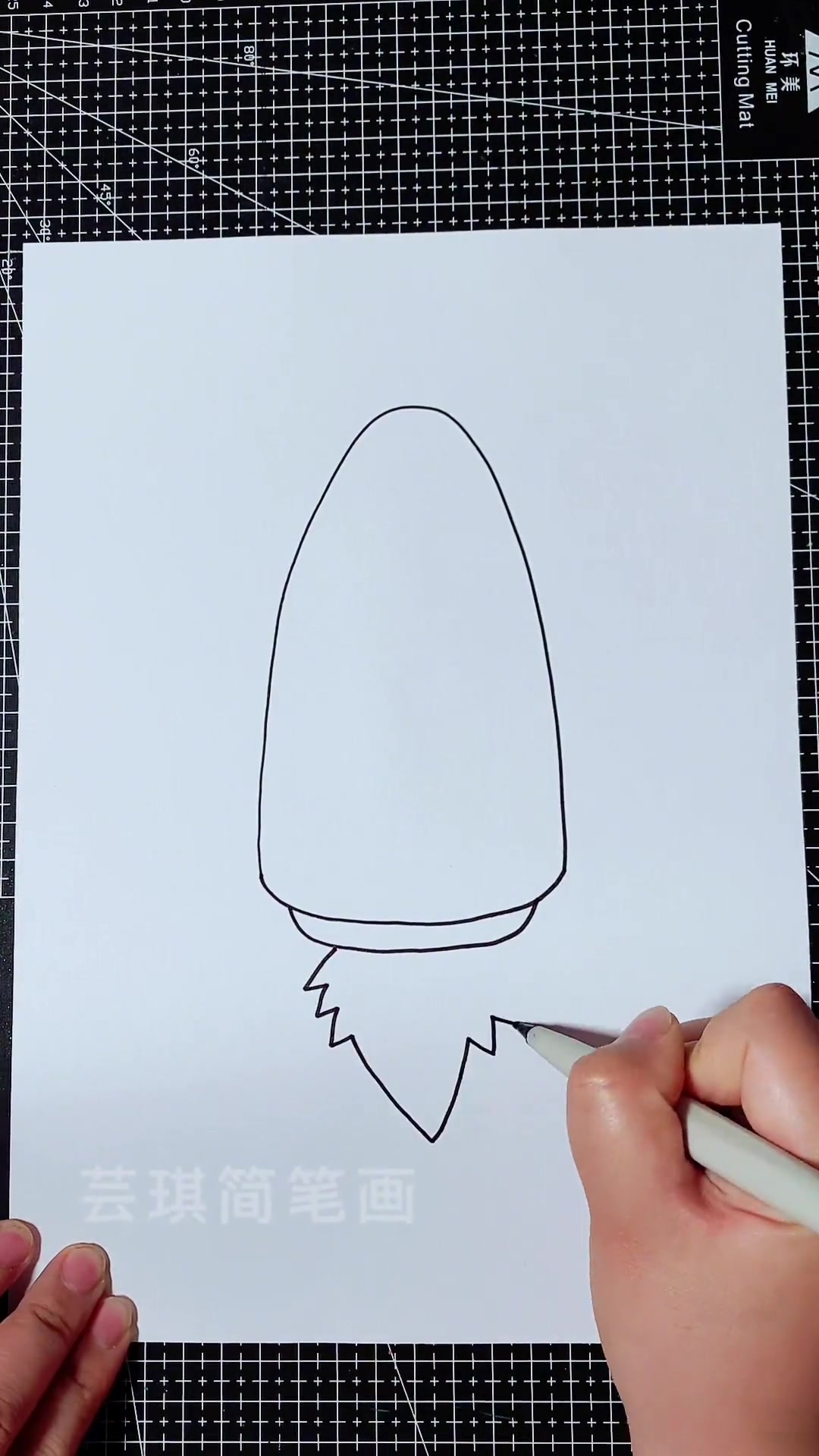 国庆节主题画,用宝宝小手一起画吧～一起学画画 简笔画 创意美术 国庆节绘画