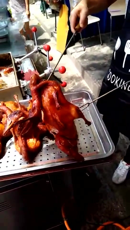 京式压力炸鸭机炸鸭炉京式炸鸭炉如此受欢迎