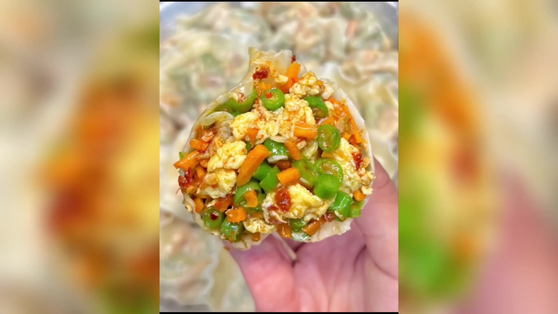 巨好吃!豆角鸡蛋水饺真是一绝!