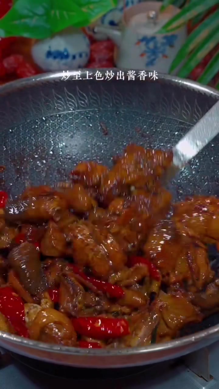 年夜饭第十四道菜,家鸡泡馍