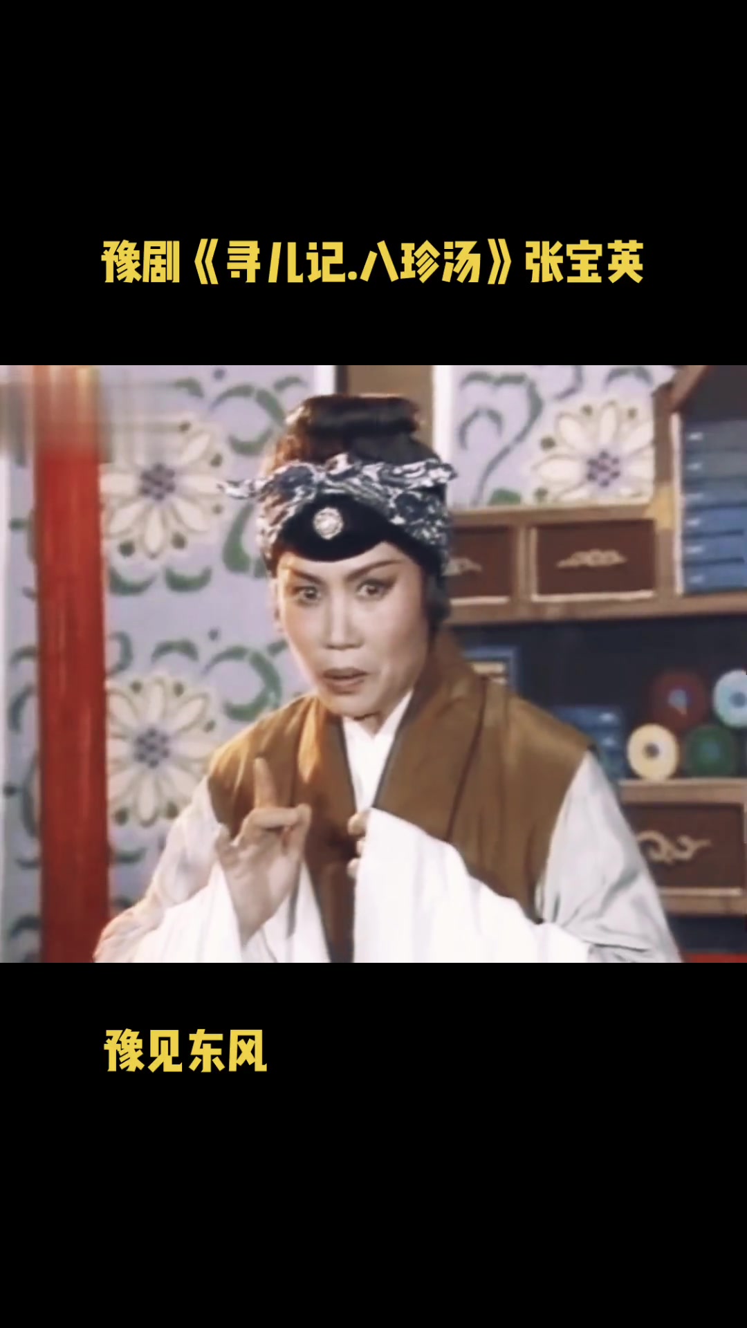 豫见东风 豫剧 寻儿记 八珍汤 张宝英