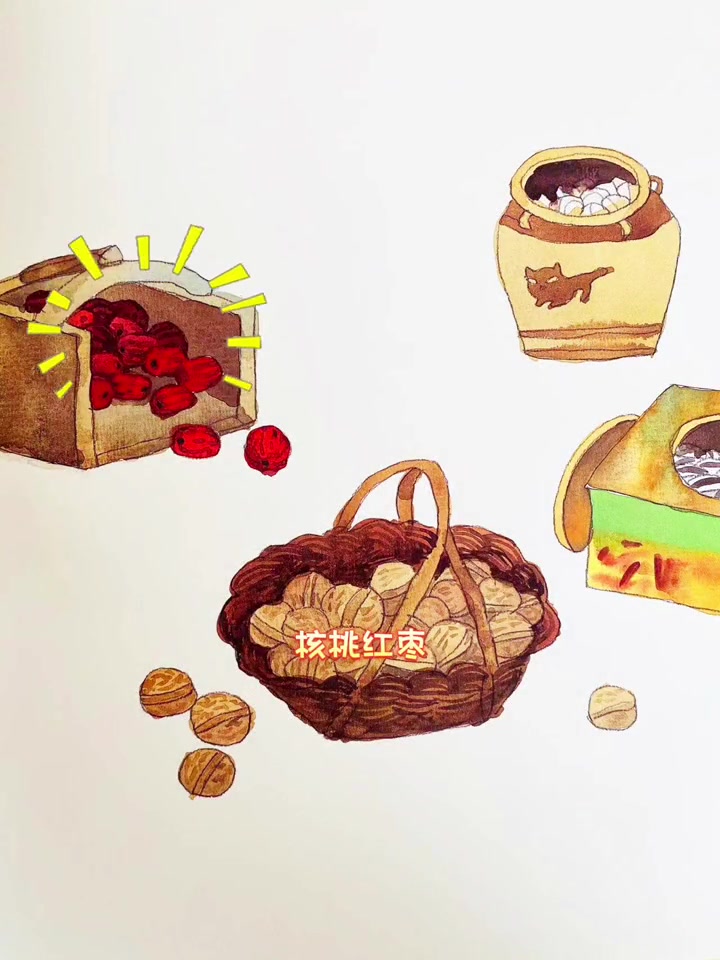 读绘本《香香甜甜腊八粥》过了腊八就是年,你的新年愿望想好了吗?橱窗迎春暖心购