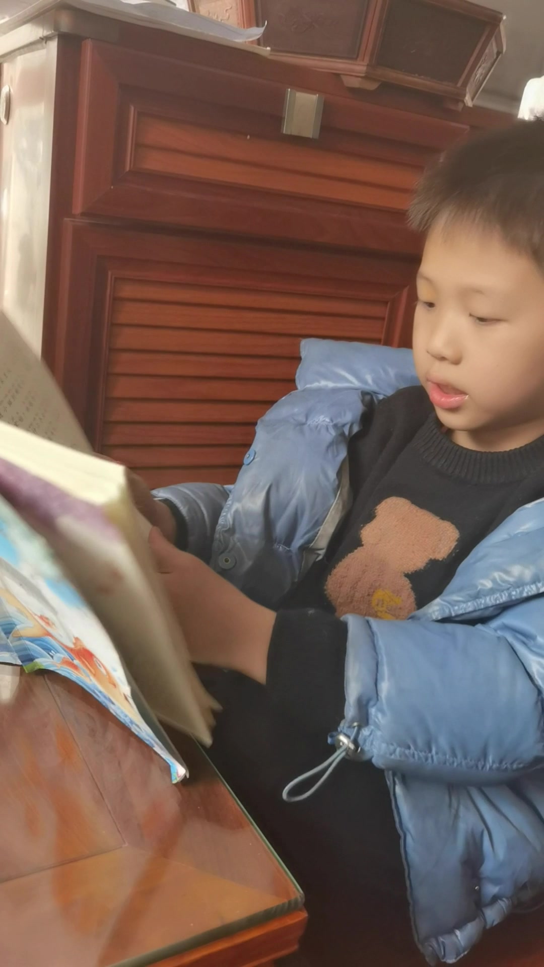 正磊寒假阅读打卡day2小鲤鱼跳龙门