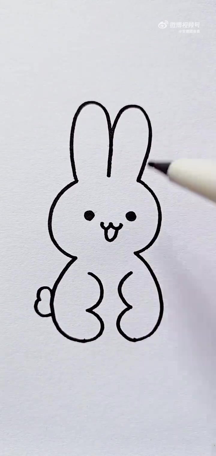 用数字“3”画一只可爱的小兔子[gf]1f430[/gf],你需要几个数字“3”?一起来学