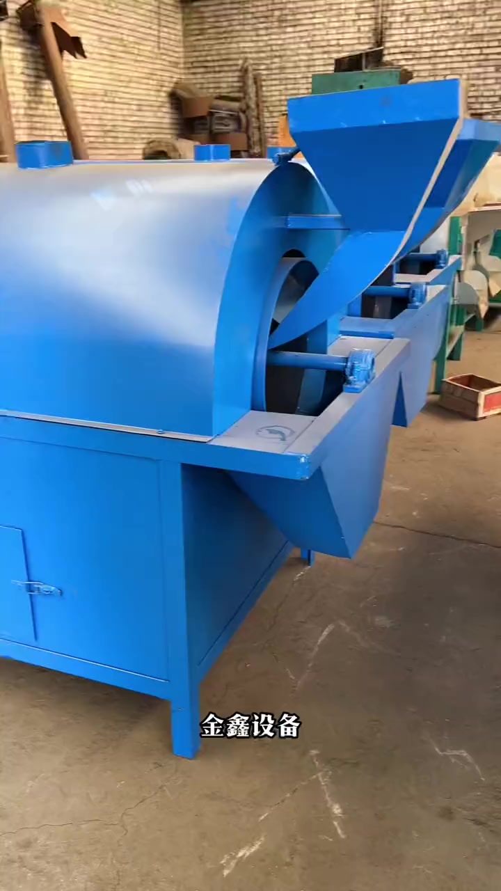 125榨油机配套炒锅 滚筒式炒锅 滚筒炒料机 油坊 榨油坊 滚筒炒货机