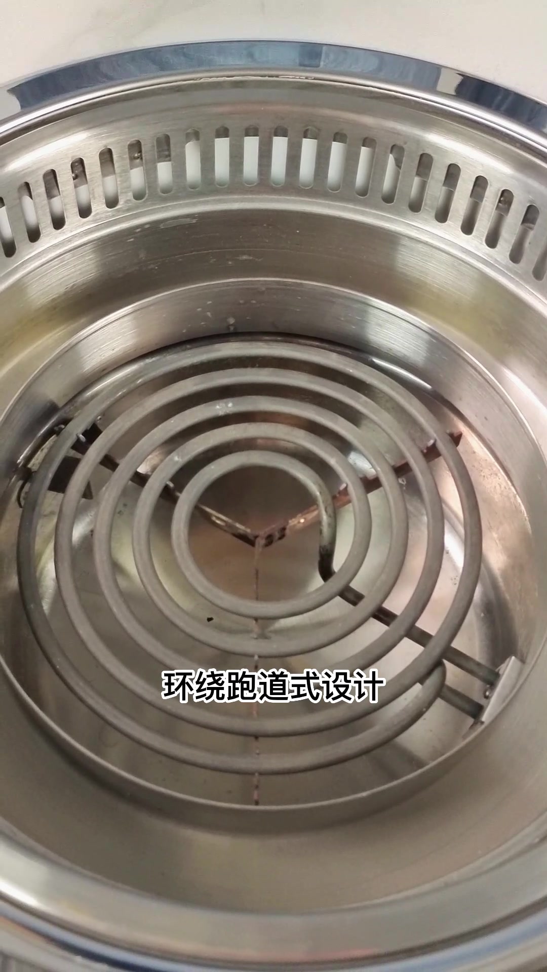 无烟炭烧风味电烤肉餐桌,烤肉店一定要看到