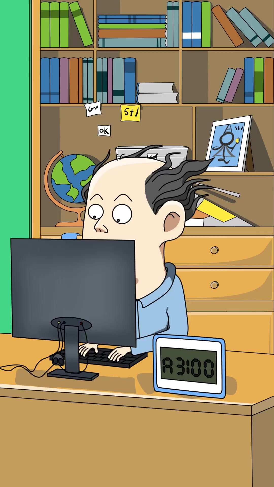 沙雕动画小红小蓝小黄小绿