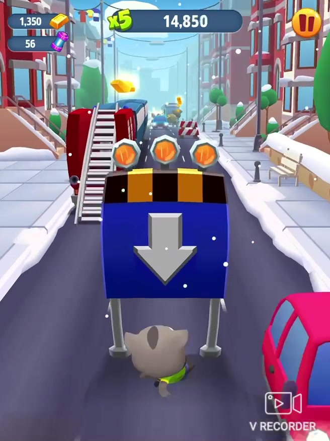 汤姆猫跑酷挑战最高分