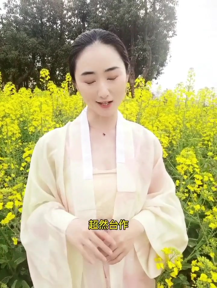 春天的油菜花里适合吟诗一首?油菜花 春暖花开奔你而来 素晗诗语